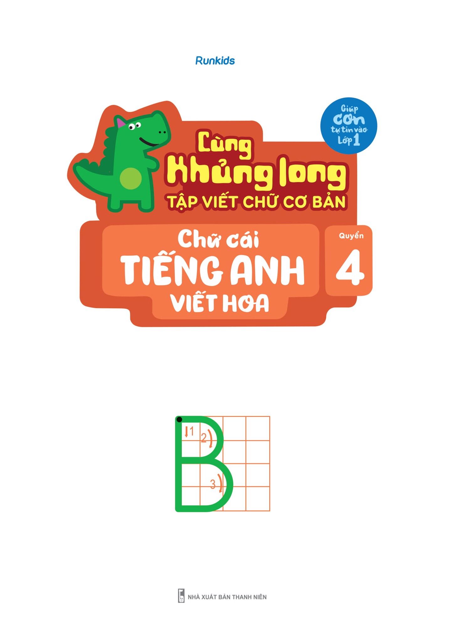 Cùng Khủng Long Tập Viết Chữ Cơ Bản - Chữ Cái Tiếng Anh Viết Hoa - Quyển 4 - Sticker Bé Gái