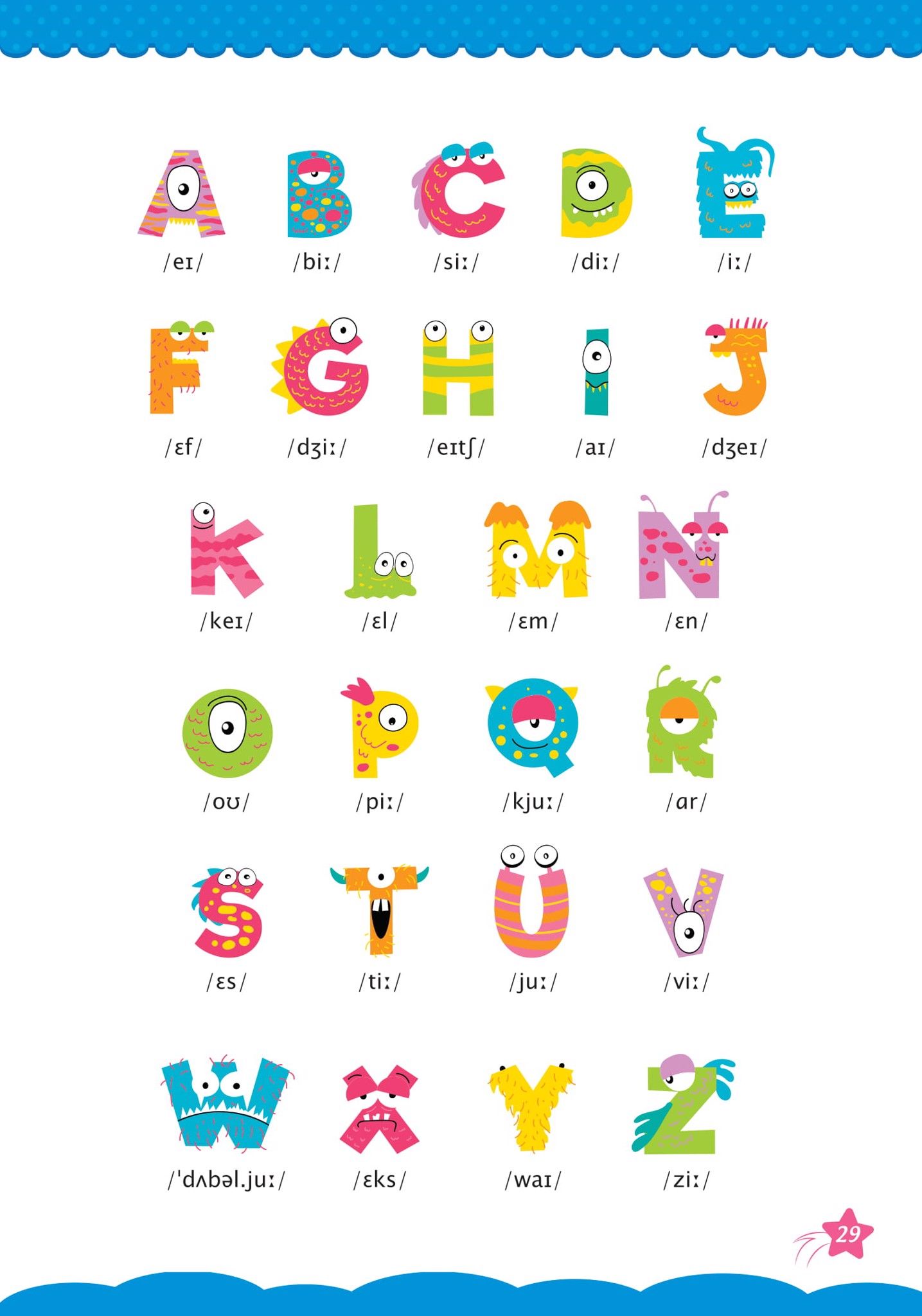 Cùng Khủng Long Tập Viết Chữ Cơ Bản - Chữ Cái Tiếng Anh Viết Hoa - Quyển 4 - Sticker Bé Gái
