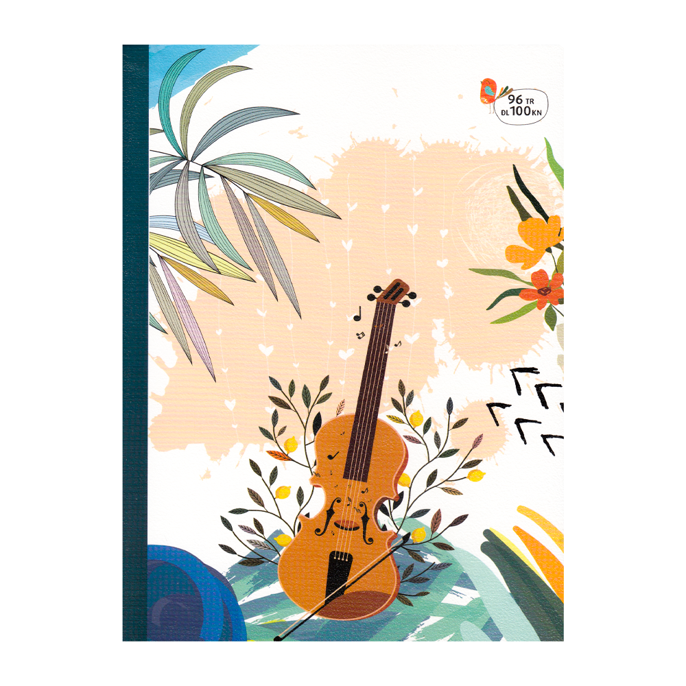 Tập 96 Trang Fort - Định Lượng 100gsm - Kẻ Ngang - Ngày tươi đẹp