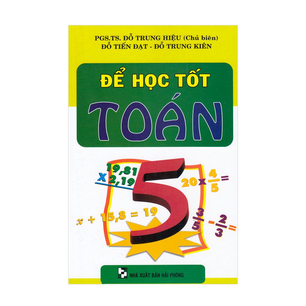 Để Học Tốt Toán Lớp 5 (Tái Bản 2020)