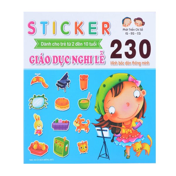 230 Hình Bóc Dán Thông Minh - Giáo Dục Nghi Lễ