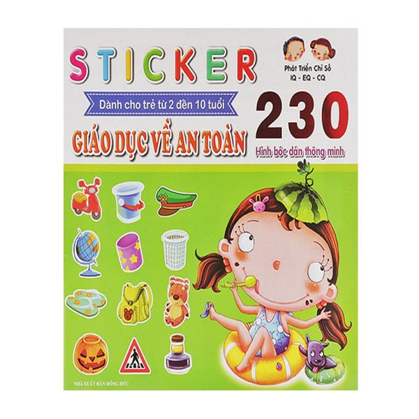230 Hình Bóc Dán Thông Minh - Giáo Dục Về An Toàn