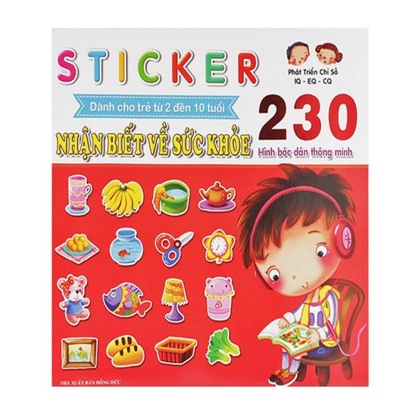 230 Hình Bóc Dán Thông Minh - Nhận Biết Về Sức Khỏe