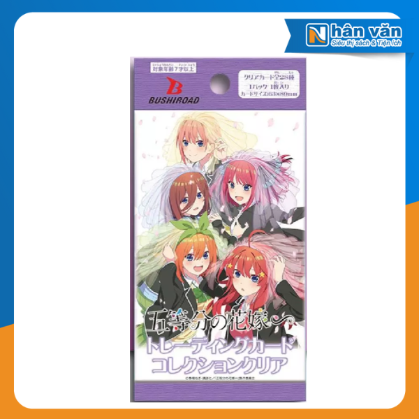 Bộ Thẻ Sưu Tập Nhân Vật Nhà Có 5 Nàng Dâu - Thẻ Trong Suốt Vol.2 - QQ-CC02