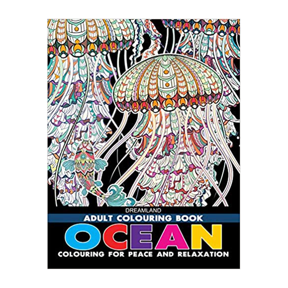 Adult Colouring Book - Ocean - DreamLand