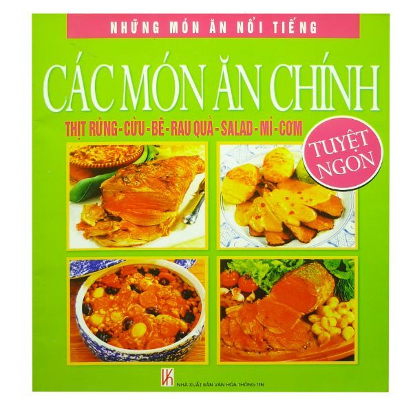 Các Món Ăn Chính - Thịt Rừng - Cừu - Bê - Rau Quả - Salad - Mì - Cơm
