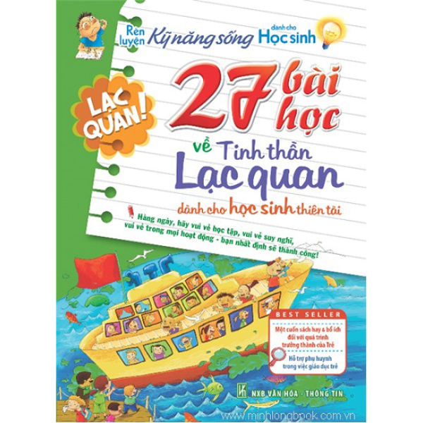27 bài học về tinh thần lạc quan
