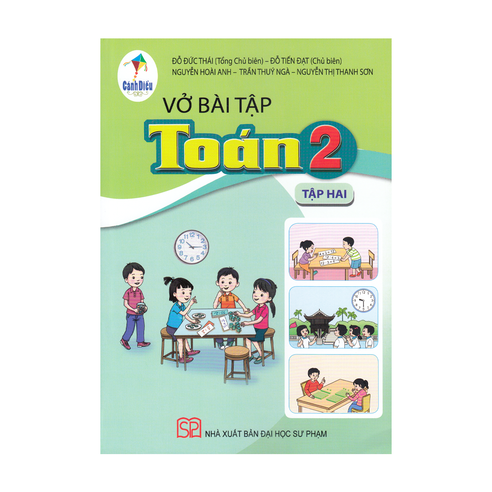 Vở Bài Tập Toán - Lớp 2 - Tập 2 - Bộ Sách Cánh diều