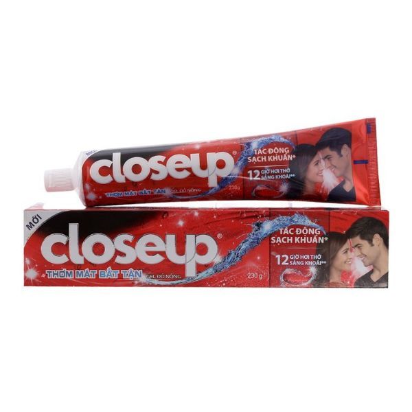 Kem Đánh Răng Close Up Gel Đỏ Nồng (230g)