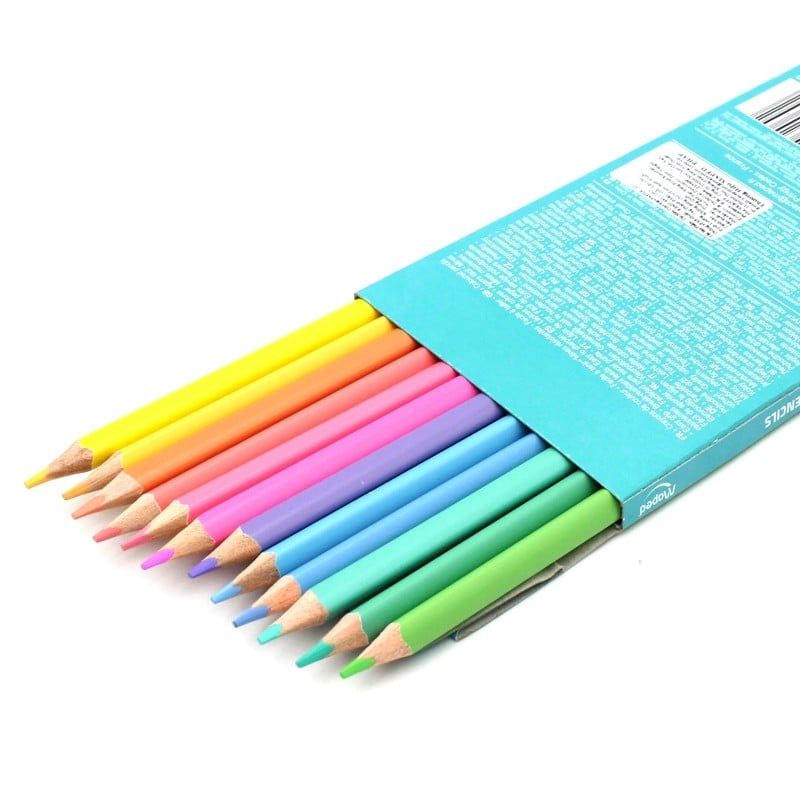 Chì Màu Maped Color'Peps Pastel 12 Màu - No.832069