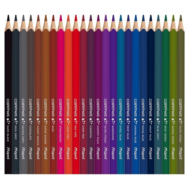 Chì Màu Maped Color'Peps Star 72 Màu - No.832072