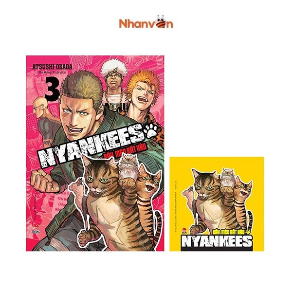 Nyankees - Bầy Mèo Bất Hảo - Tập 3 - Tặng Kèm Lót Ly