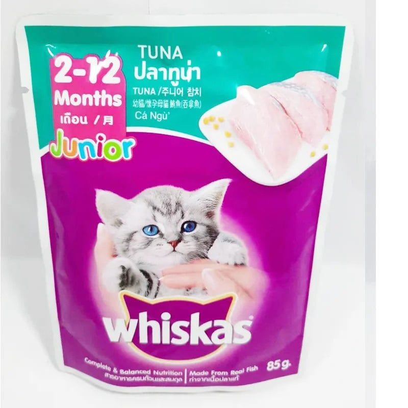 Thức Ăn Mèo Vị Cá Ngừ Túi - 85gr