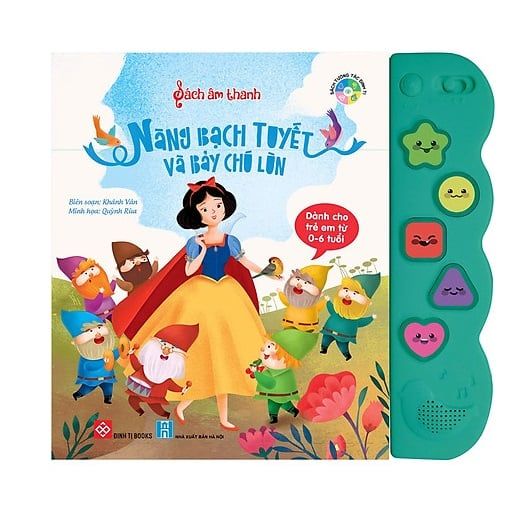 Sách âm thanh - Nàng Bạch Tuyết và bảy chú lùn