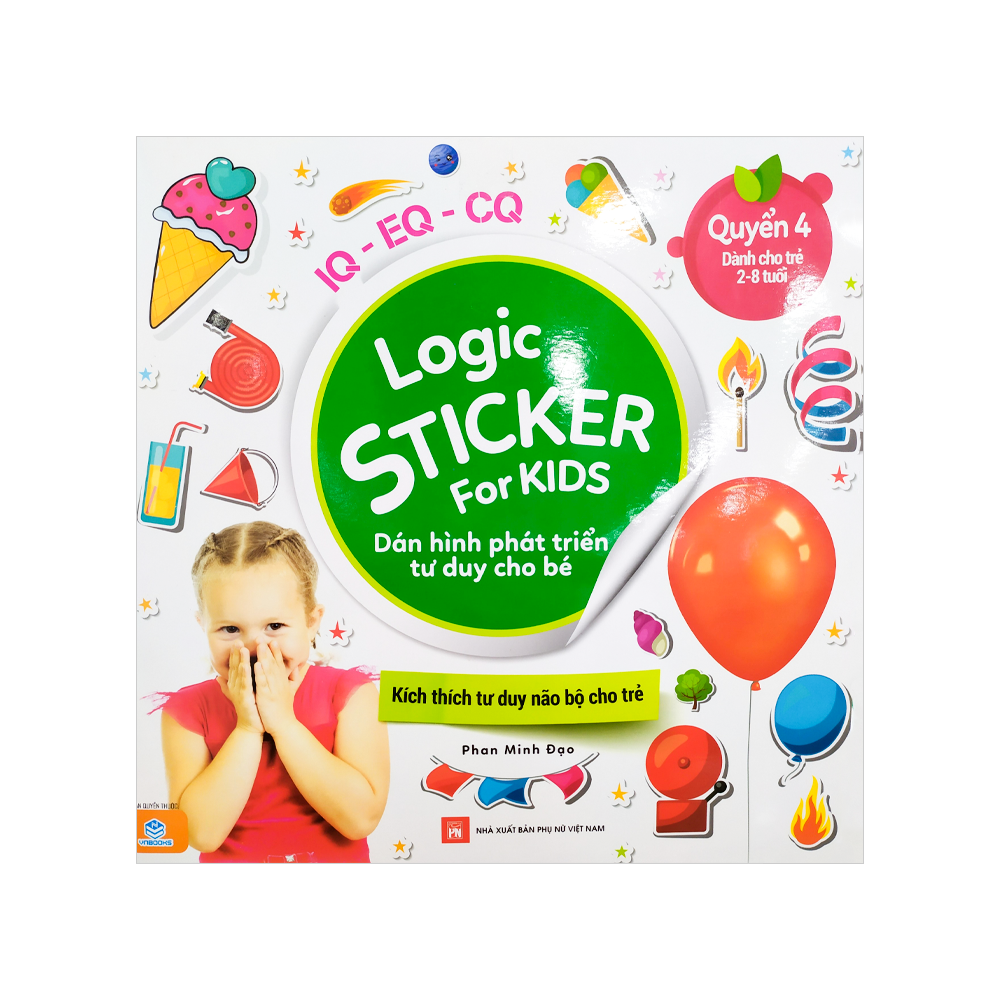 VN - Logic Sticker for Kisds dán hình phát triển tư duy cho bé - Quyển 4