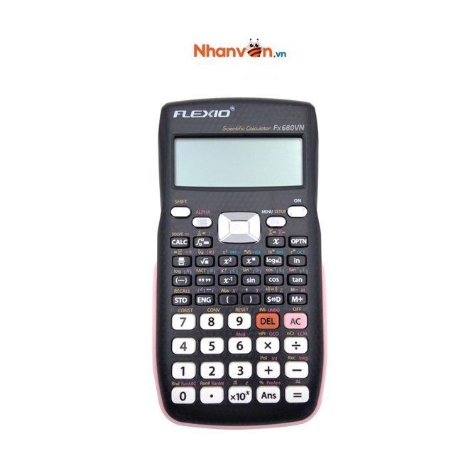 Máy Tính Khoa Học Flexio FX680VN - Nắp Hồng