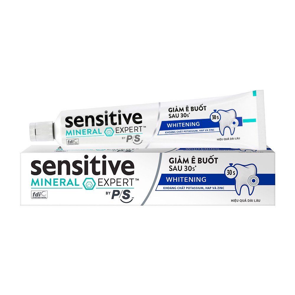Kem đánh răng Sensitive Expert by P/S Whitening Trắng Răng - 100g