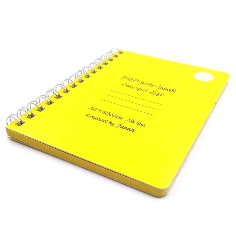 IRCN105-YE Sổ lò xo Motto IRO notebook A6