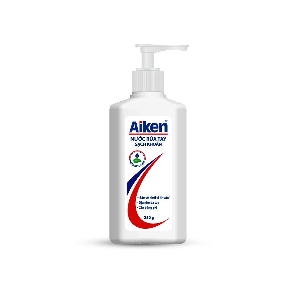 Nước Rửa Tay Sạch Khuẩn - Aiken - 250g