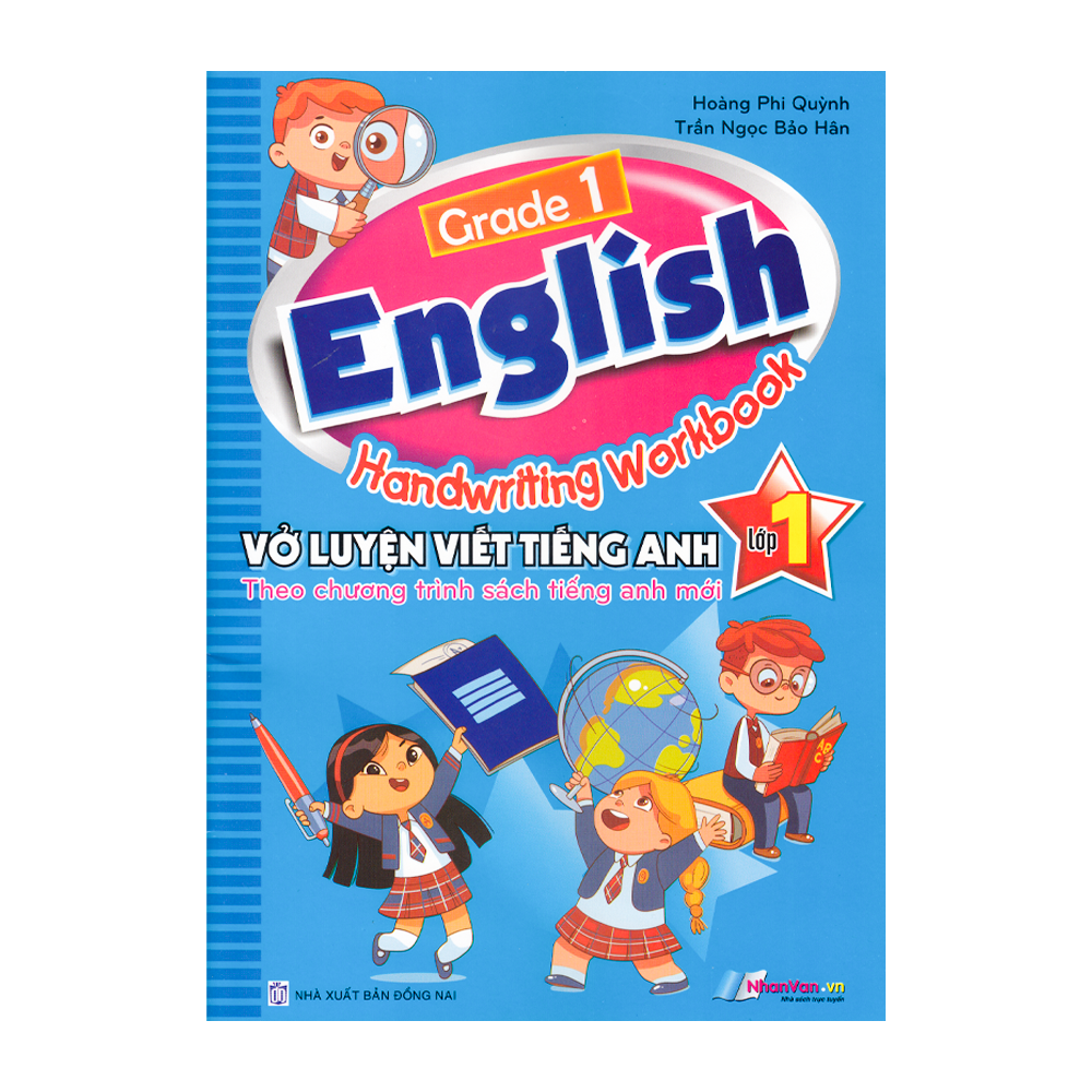 Grade 1 English Handwriting Workbook - Vở Luyện Viết Tiếng Anh - Lớp 1