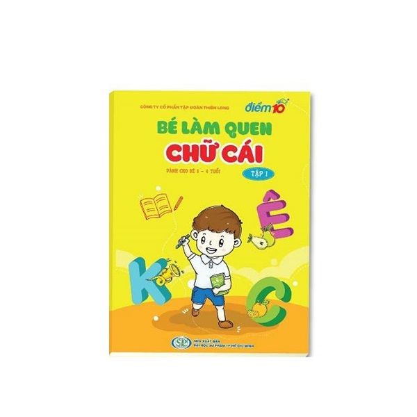 Làm quen chữ cái 3-4 tuổi bộ 1 TP-LQT01