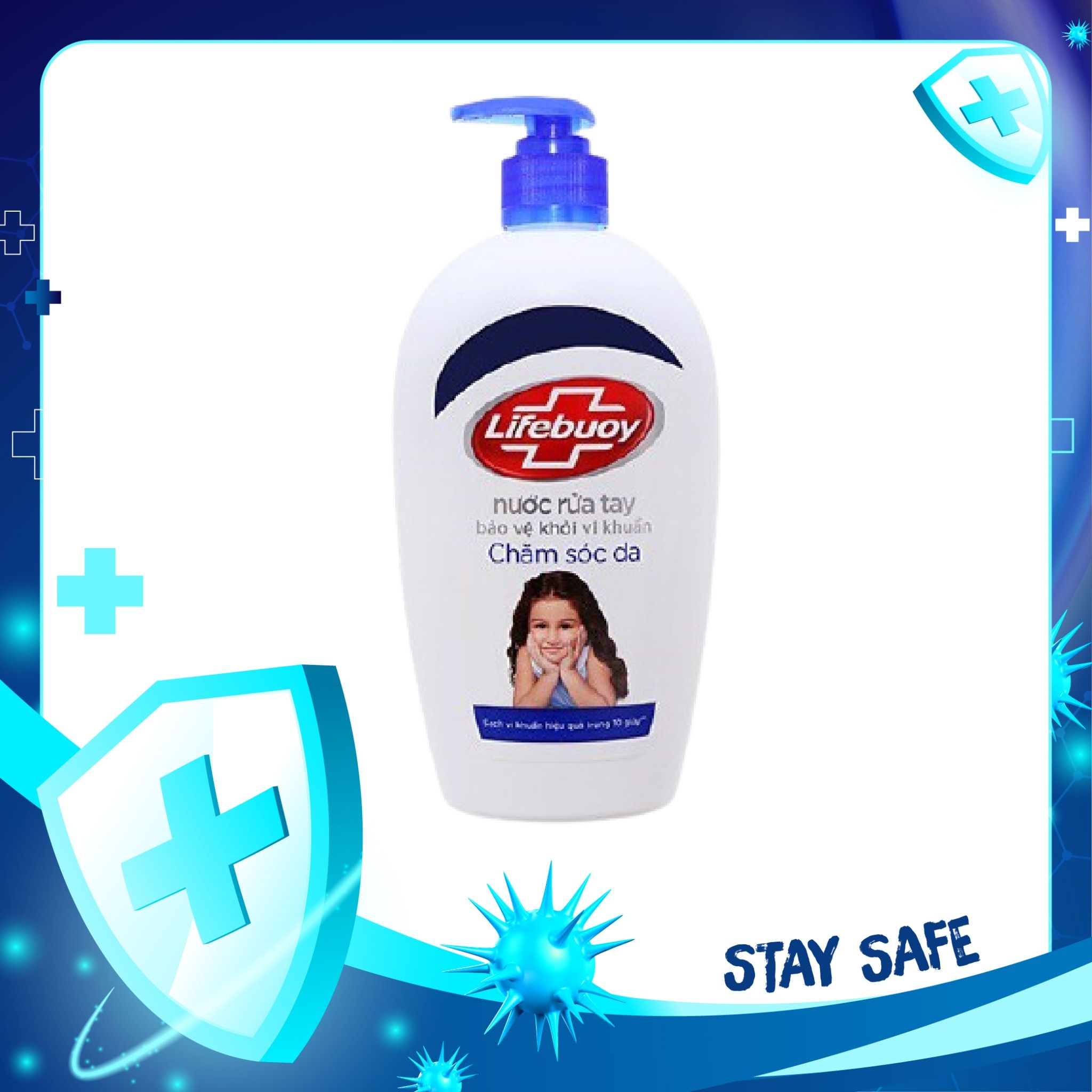 Nước Rửa Tay Siêu Nhanh Lifebuoy 493ml