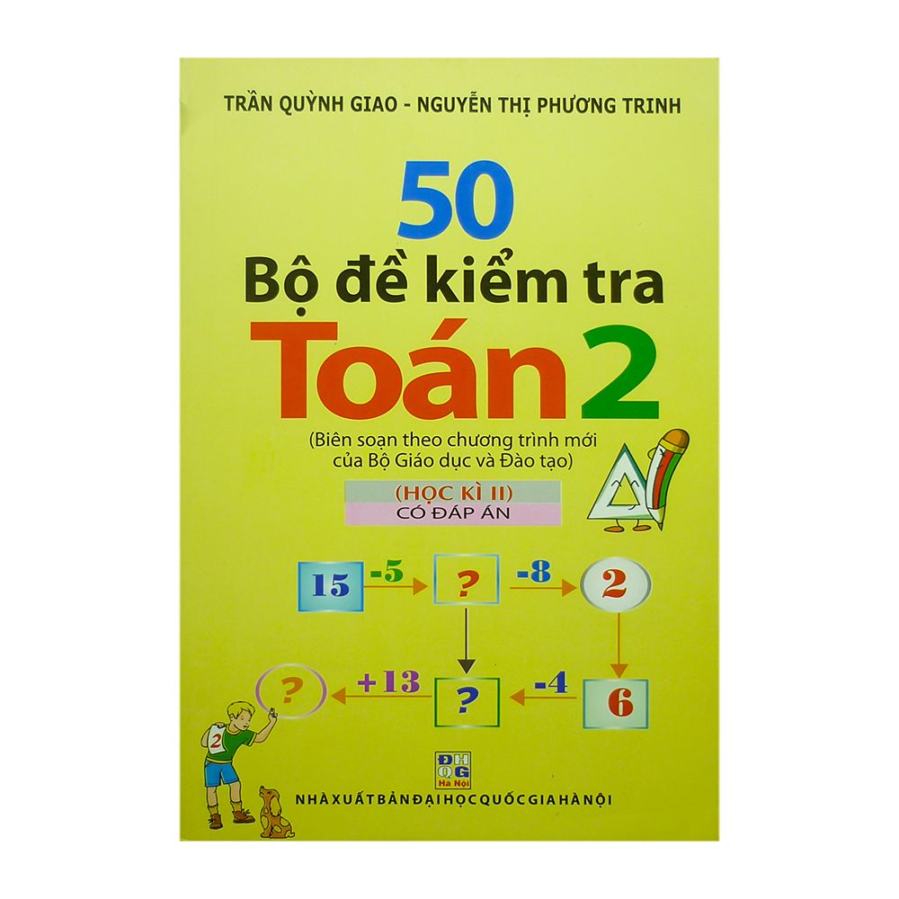 50 Bộ Đề Kiểm Tra Toán Lớp 2
