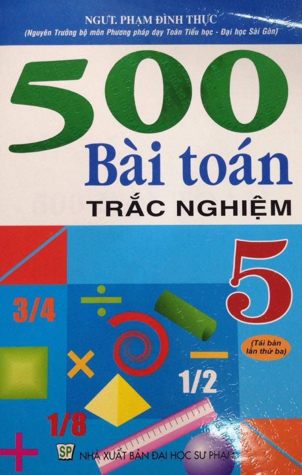 500 Bài Toán Trắc Nghiệm Lớp 5