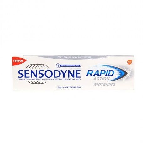 Kem Đánh Răng Giảm Ê Buốt - Sensodyne Rapid Action Whitening - 100g