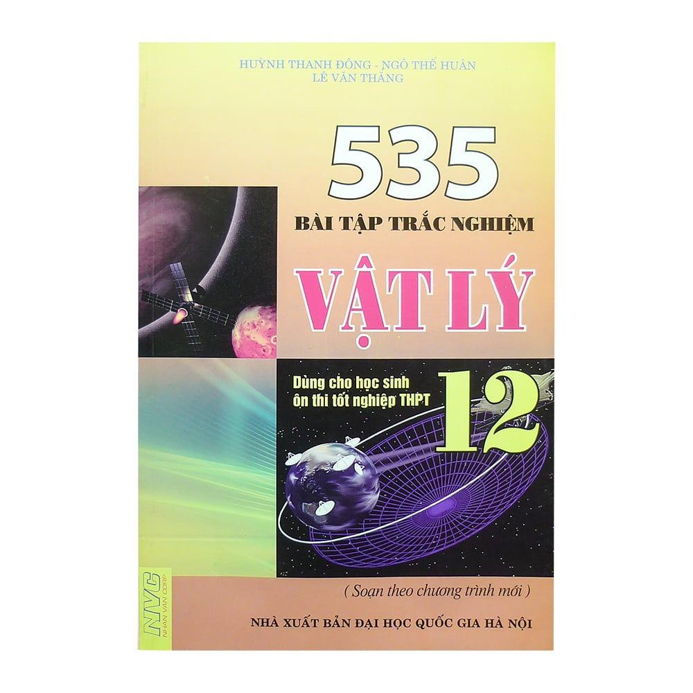 535 Bài Tập Trắc Nghiệm Vật Lý 12