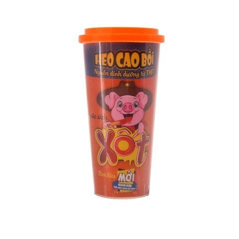 Xúc Xích Tiệt Trùng Heo Cao Bồi Xốt Tôm sữa - 4 Cây
