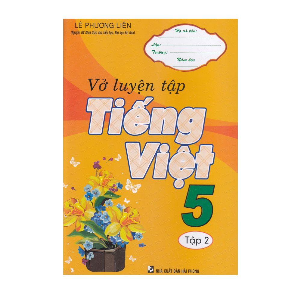 Vở Luyện Tập Tiếng Việt Lớp 5 - Tập 2