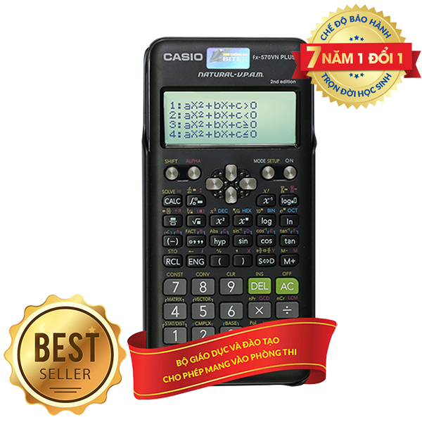 Máy Tính Học Sinh Casio FX-570VN PLUS New