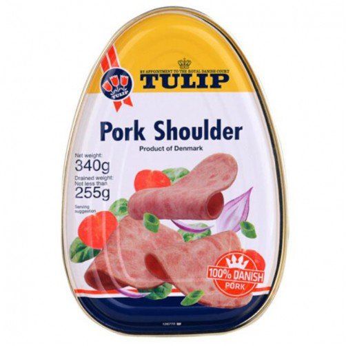Thịt heo hộp tulip pork shoulder 340g