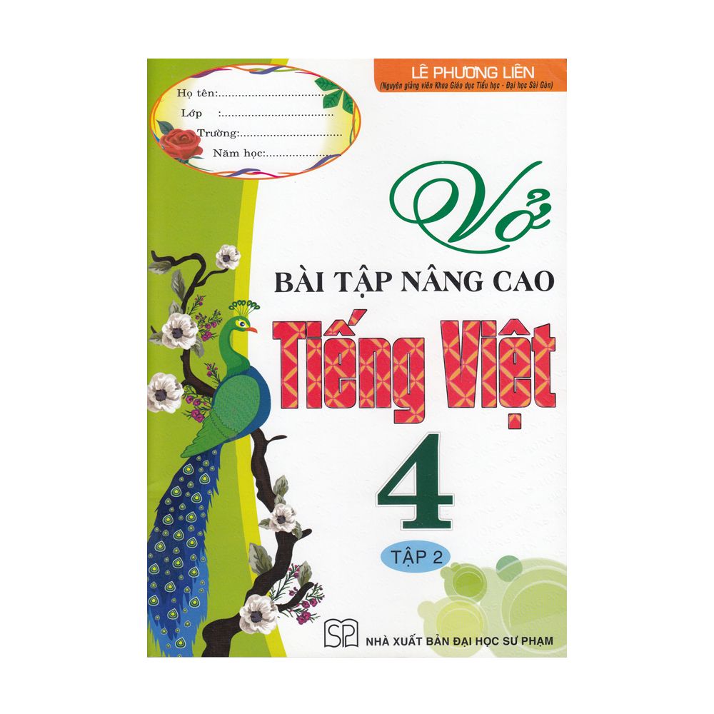 Vở Bài Tập Nâng Cao Tiếng Việt Lớp 4 - Tập 2 (NXB Đại Học Sư Phạm)