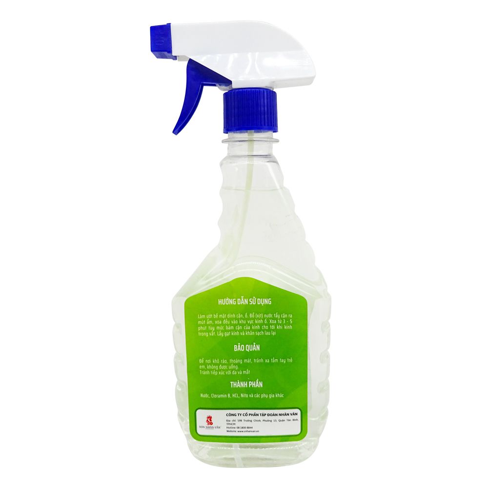 Tẩy cặn Canxi cho kính 500ml