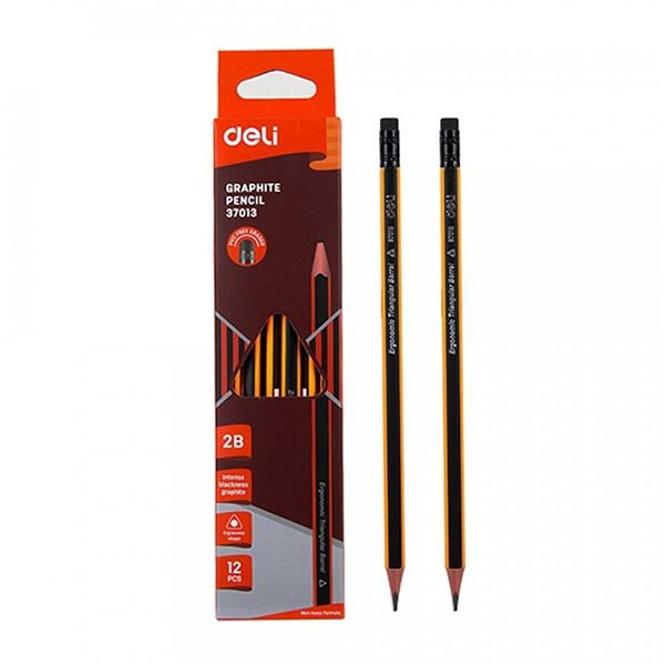 Bút chì Deli E37013 hộp 12 cây