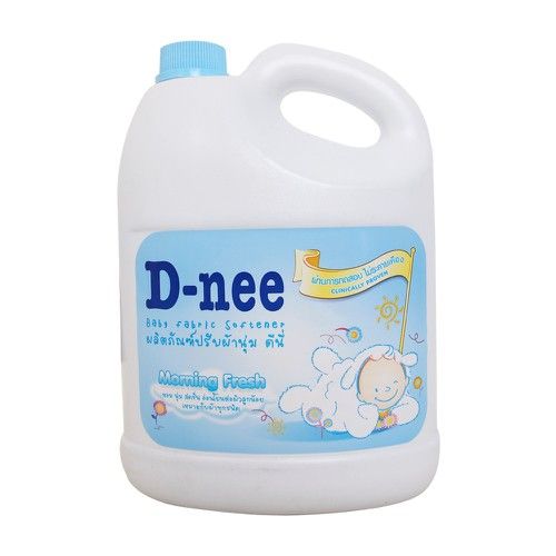  Nước Xả Mềm Quần Áo Em Bé D-Nee Xanh - 3 Lít 