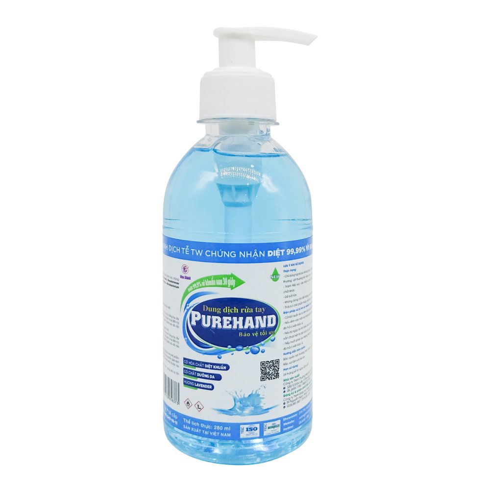 Dung dịch rửa tay PUREHAND 280ml
