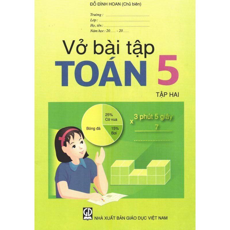 Vở Bài Tập Toán - Lớp 5 - Tập 2 - Tái Bản 2021