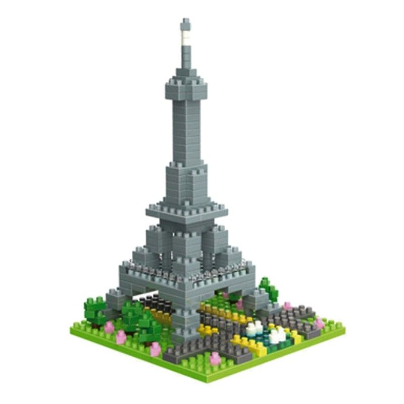 GHTEF-3280-Mega Block - Ghép Hình Tháp Eiffel