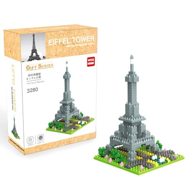 GHTEF-3280-Mega Block - Ghép Hình Tháp Eiffel