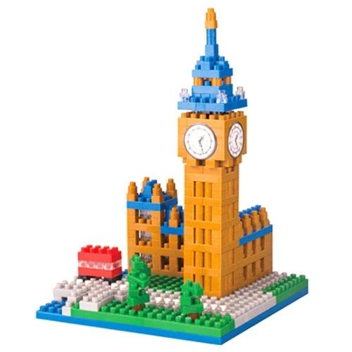 GHĐH-3434-Mega Block - Ghép Hình Đồng hồ Big Ben