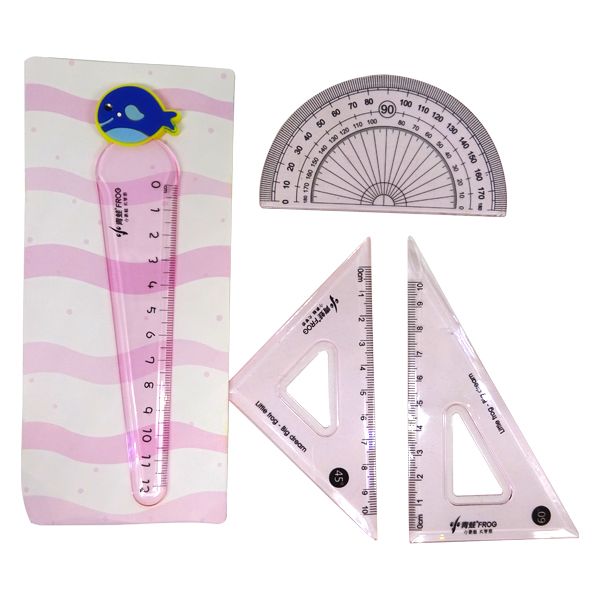 Thước Bộ 4 Cái - TY-1467 - Màu Sắc Giao Ngẫu Nhiên