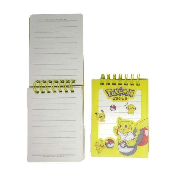 Sổ Lò Xo Nhí Hình Pikachu P6204 - Màu Vàng