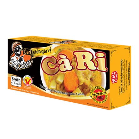 Gia vị 6 viên Cà ri 96gr