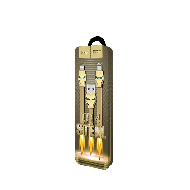 Cáp sạc đa năng HOCO U14 lighting + micro