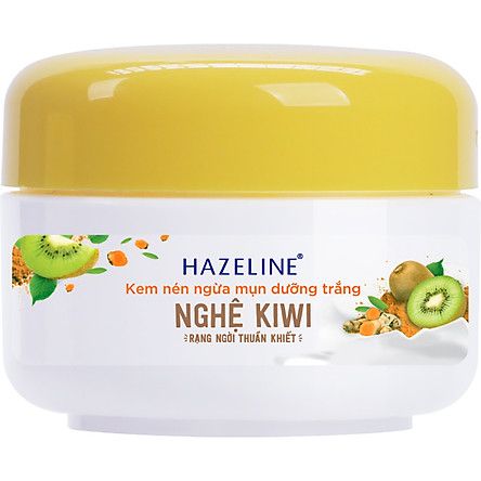 Kem Nén Dưỡng Trắng Ngừa Mụn Hazeline Nghệ Kiwi - 8gr