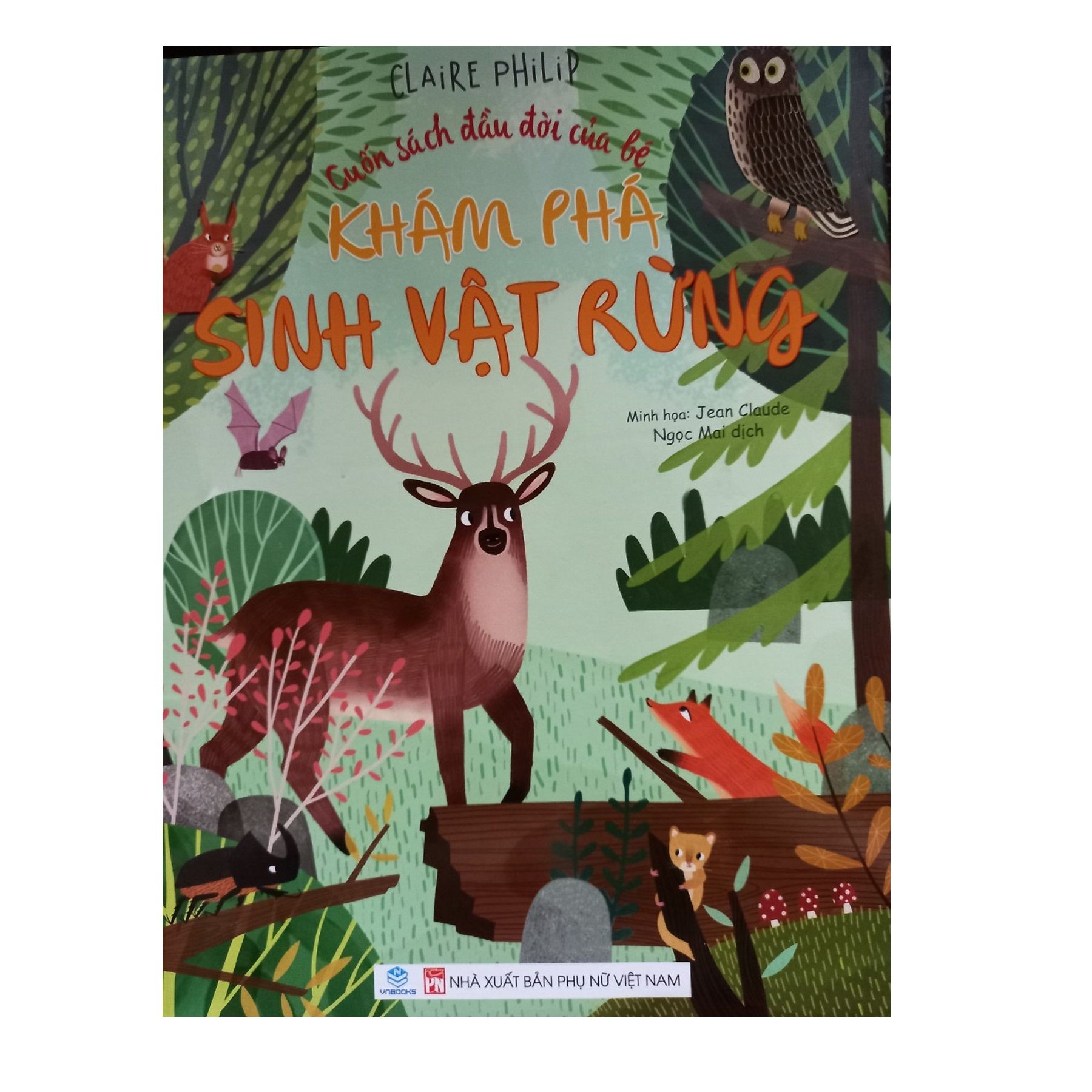 VN - Cuốn sách đầu đời của bé - Khám phá sinh vật rừng
