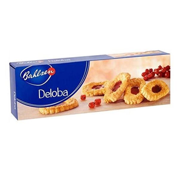 Bánh Phồng Giòn Nhân Lý Chua Đỏ Bahlsen - 100g
